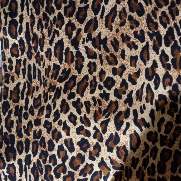 Raymond Waites Insulated Leopard Lunch Tote Bag Zip Close - Picture 6 of 6